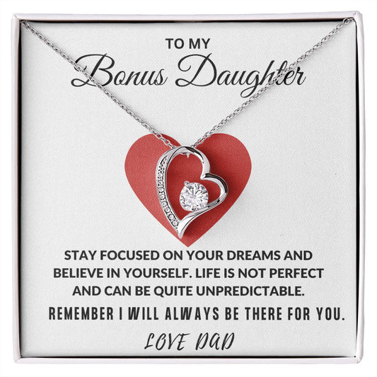 To My Bonus Daughter | Stay Focused on Your Dreams