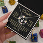 To My Daughter | I Wish You Joy in Everything You Do (Forever Love Necklace)