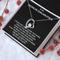 To My Bonus Daughter | You Will Always Be My Beautiful Daughter (Forever Love Necklace)