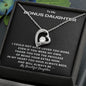 To My Bonus Daughter | You Will Always Be My Beautiful Daughter (Forever Love Necklace)