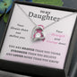 To My Daughter | Your Illness Does Not Define You (Forever Love Necklace)