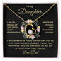 To My Daughter | I Wish You Joy in Everything You Do (Forever Love Necklace)