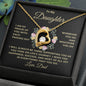To My Daughter | I Wish You Joy in Everything You Do (Forever Love Necklace)