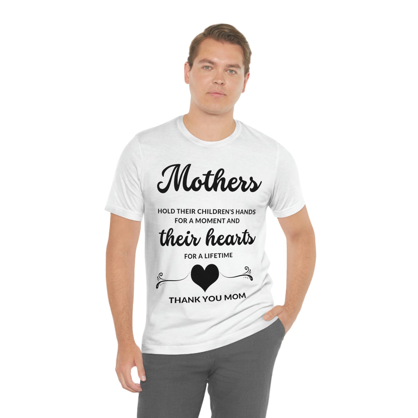 Mothers Hold Their Children's Hands