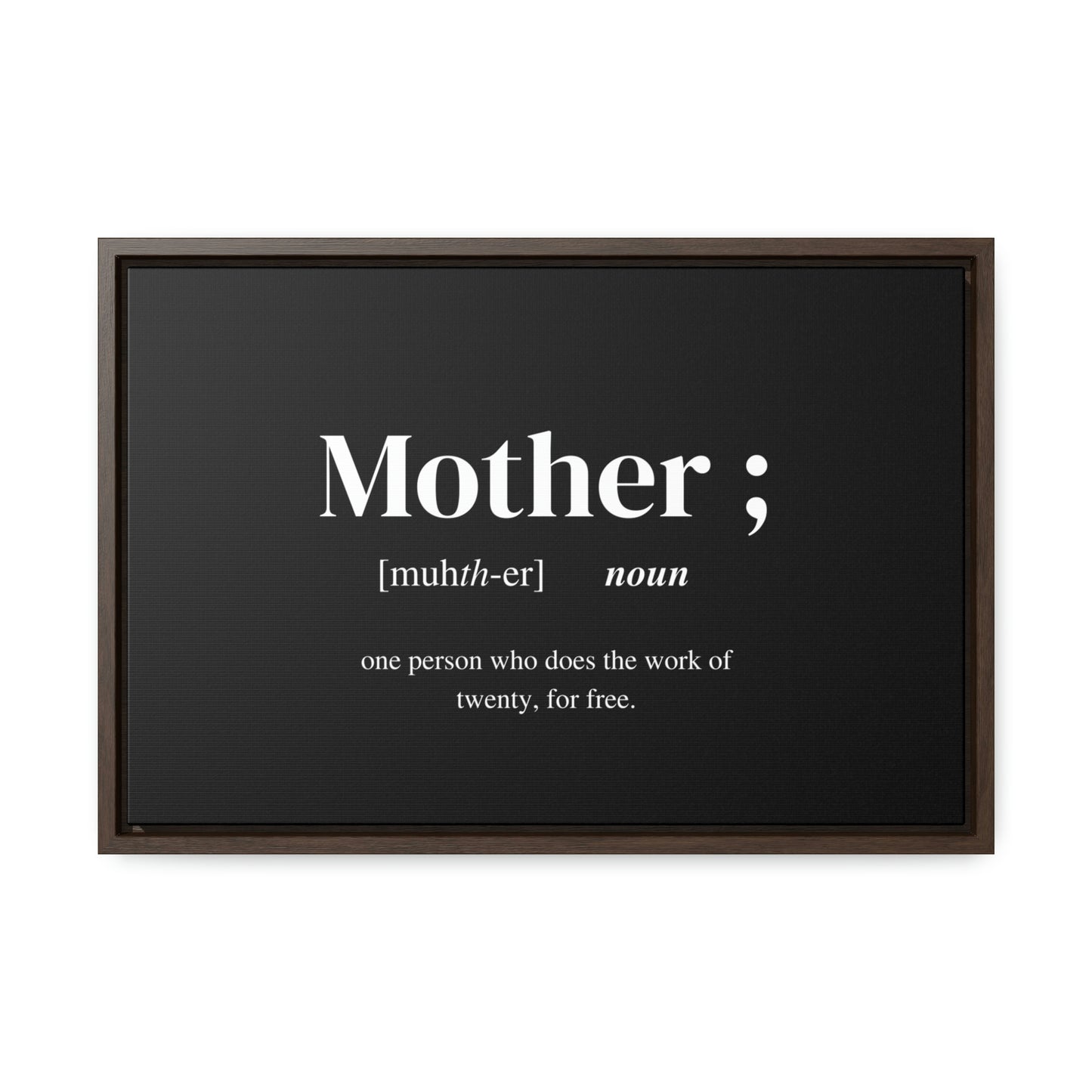Gallery Canvas Wraps, Horizontal Frame