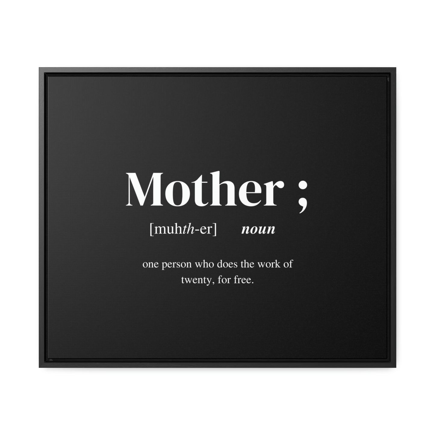 Gallery Canvas Wraps, Horizontal Frame
