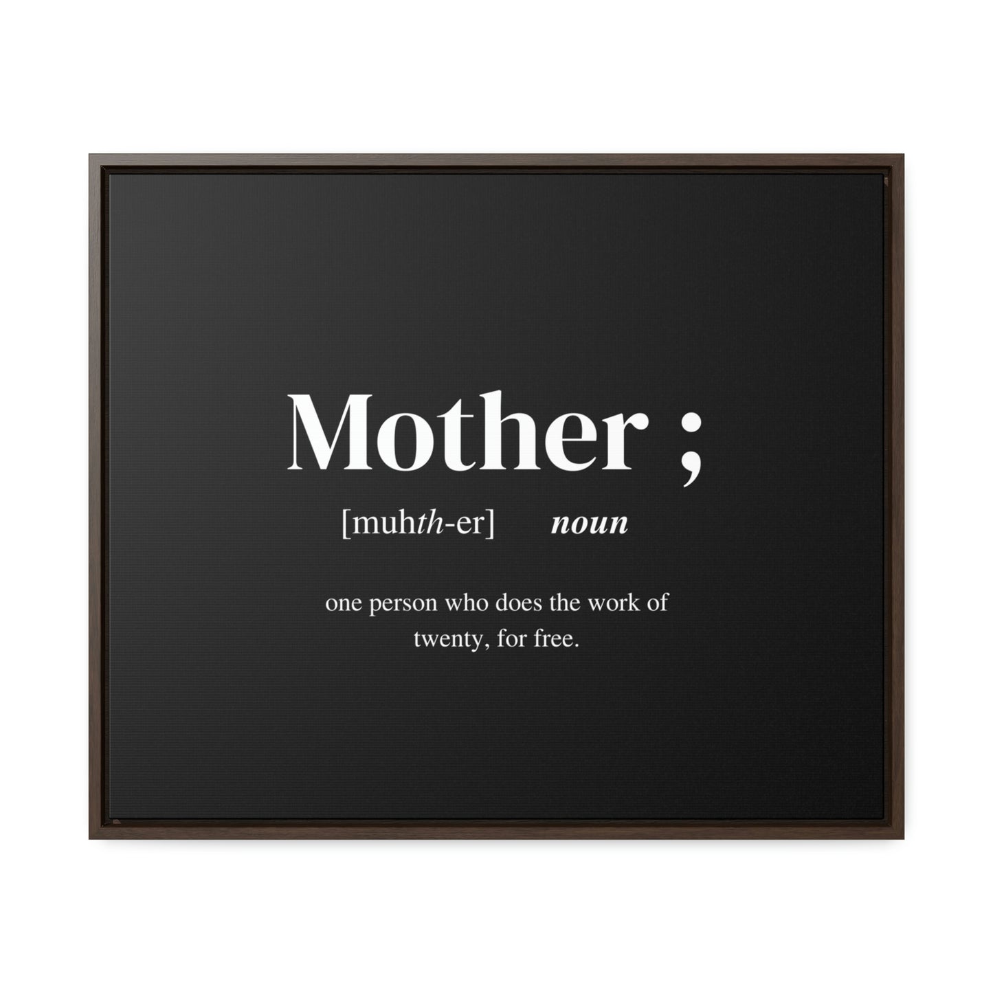 Gallery Canvas Wraps, Horizontal Frame