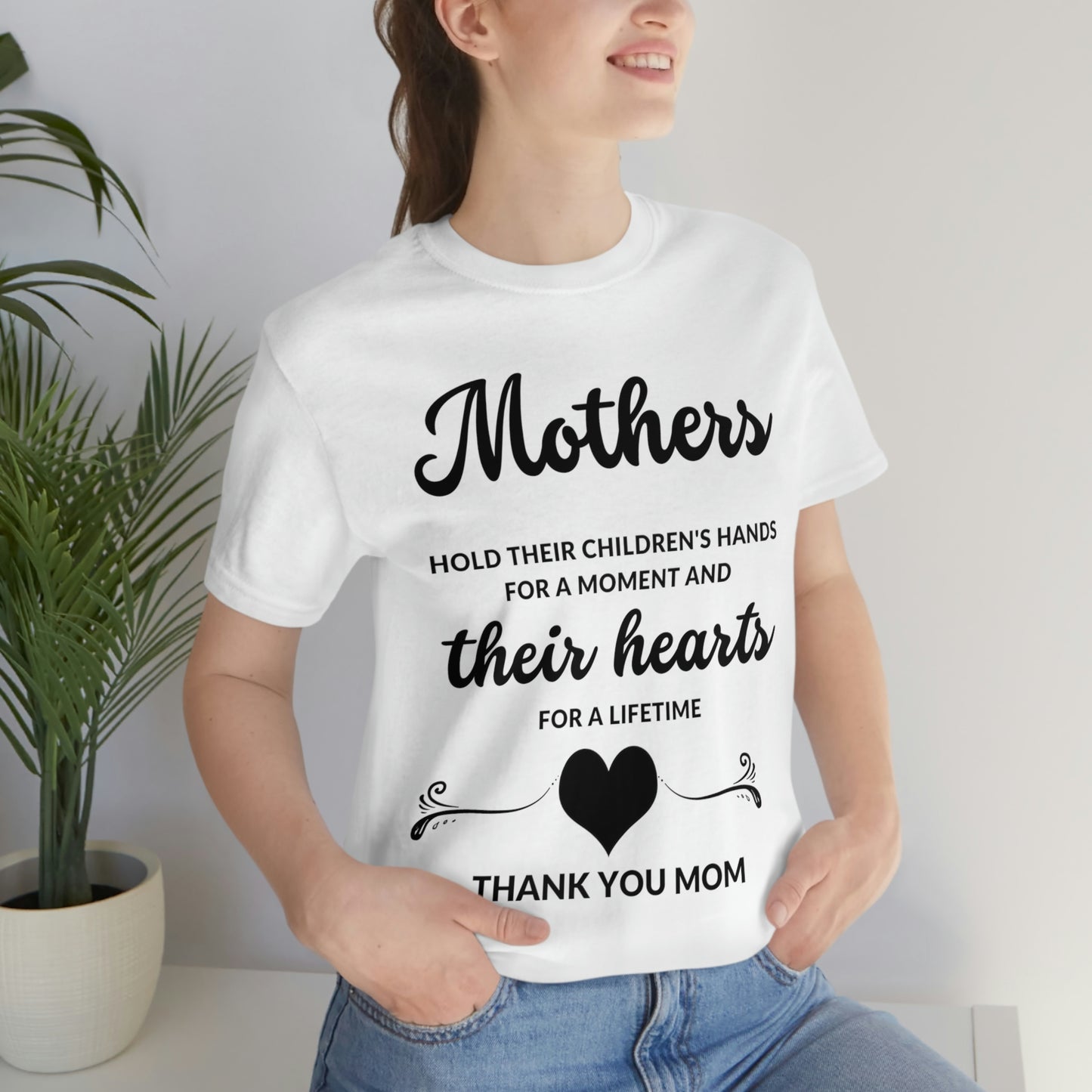 Mothers Hold Their Children's Hands