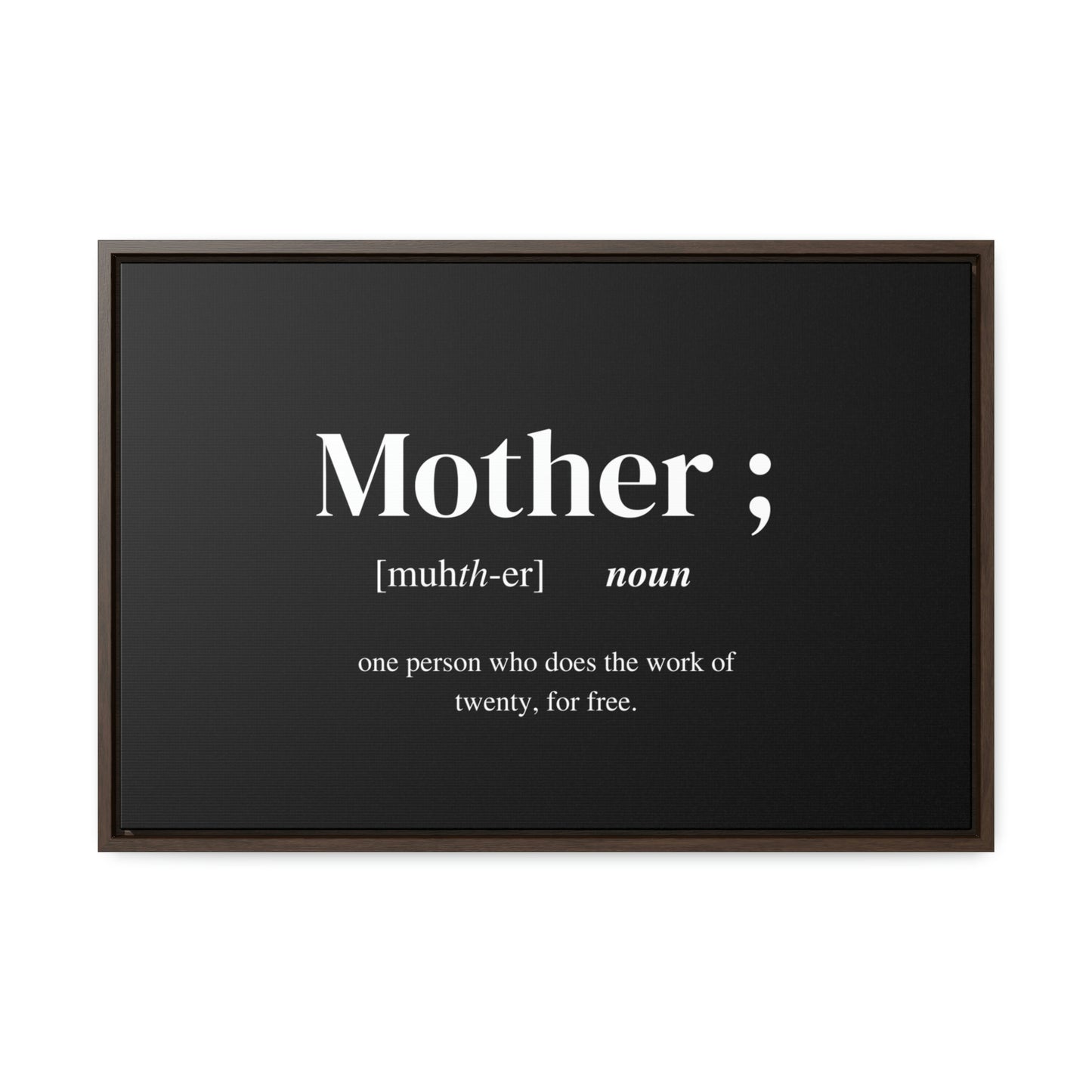 Gallery Canvas Wraps, Horizontal Frame