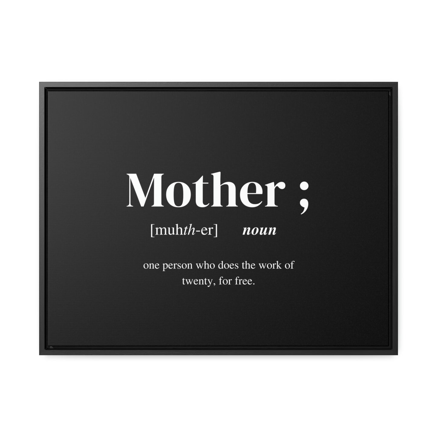 Gallery Canvas Wraps, Horizontal Frame