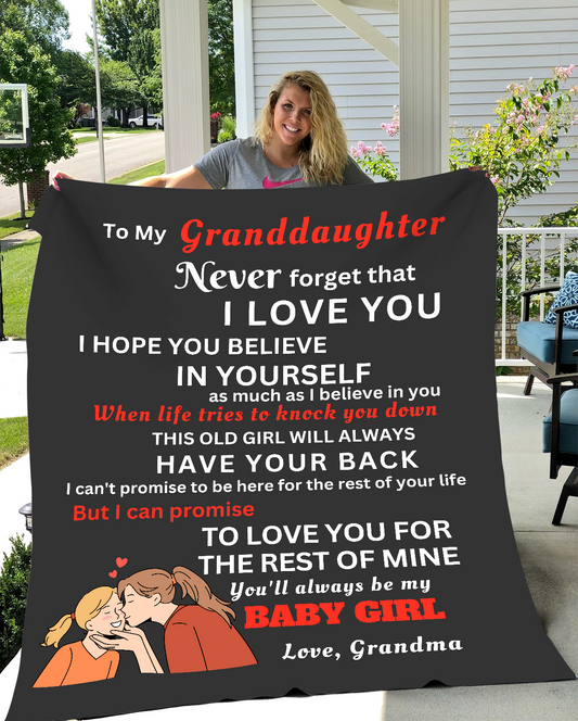 To My Granddaughter | You Will Always Be My Baby Girl