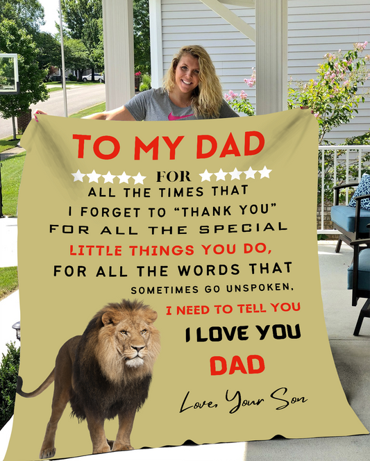 To My Dad | I Love You For All The Little Things You Do