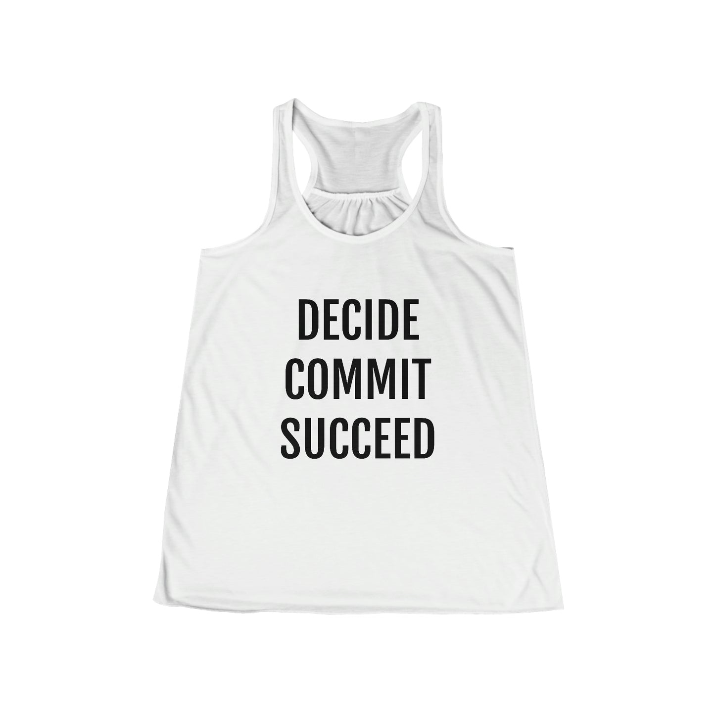 Make This Day a Success - Women's Flowy Racerback Tank