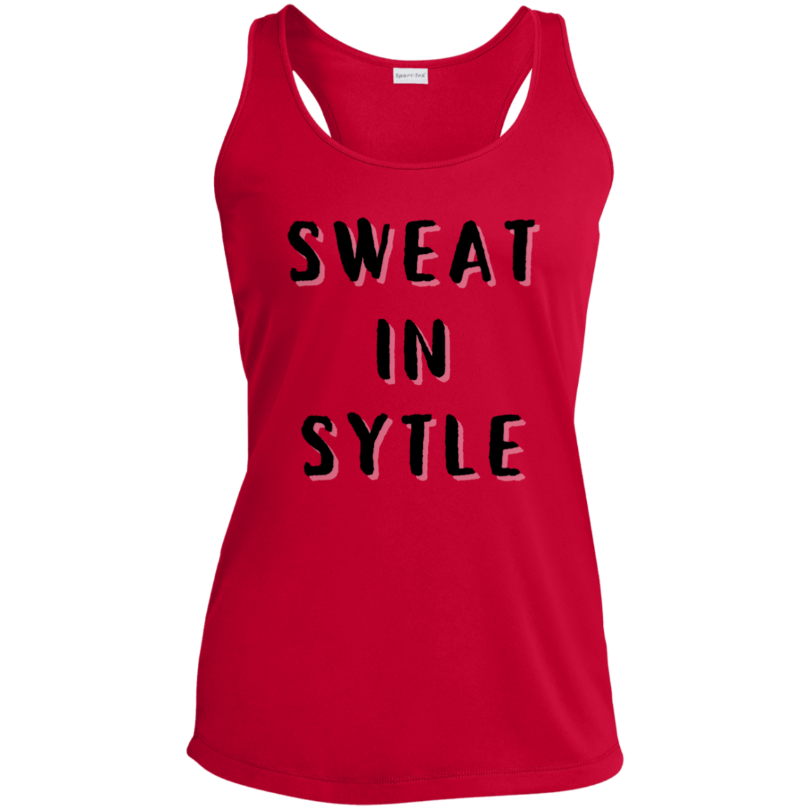 Sweat in Style - Ladies' Performance Racerback Tank