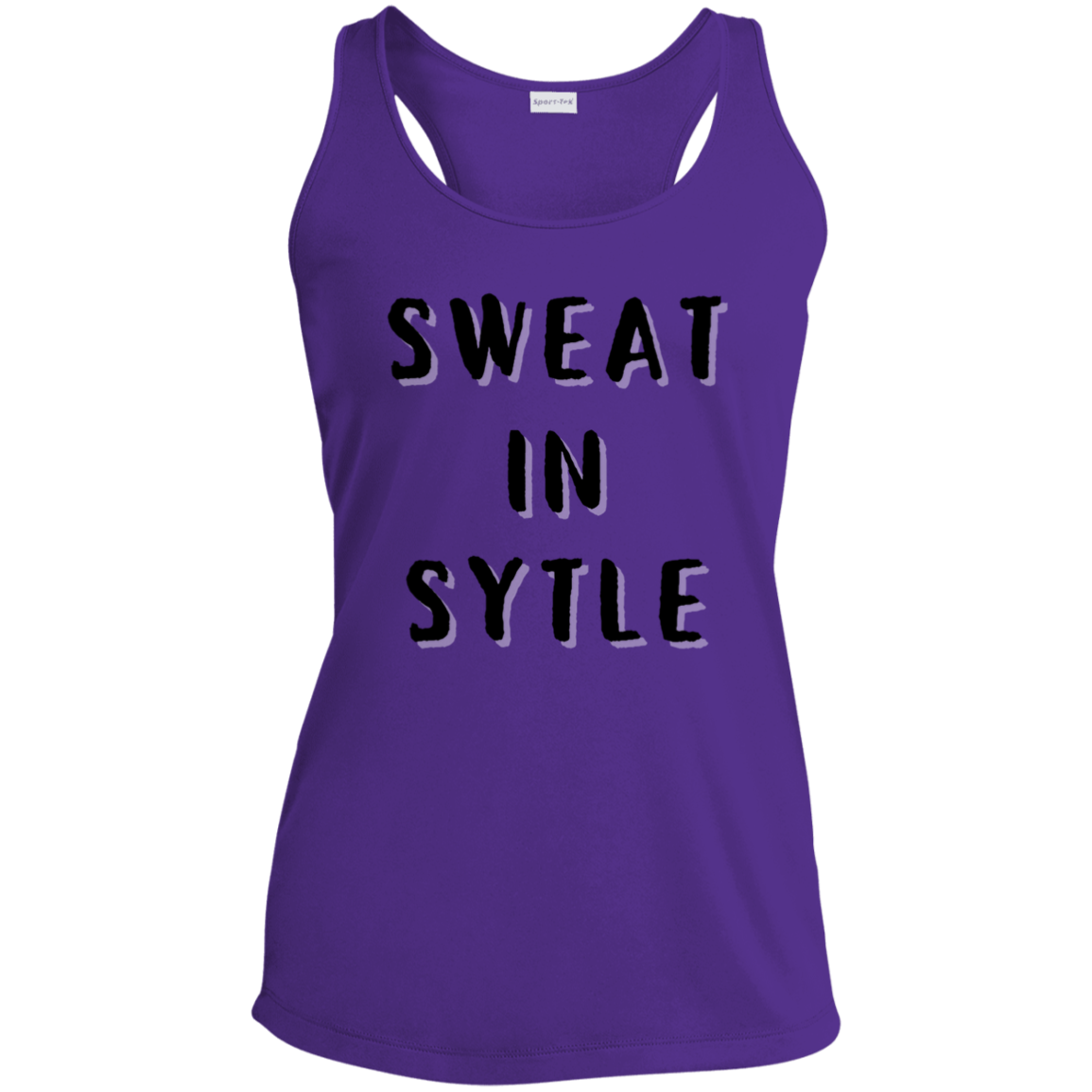 Sweat in Style - Ladies' Performance Racerback Tank