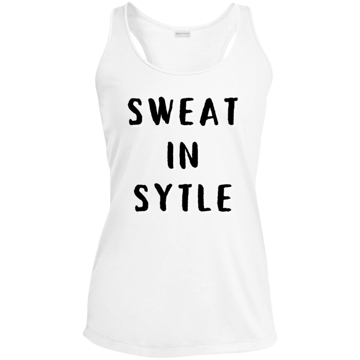 Sweat in Style - Ladies' Performance Racerback Tank