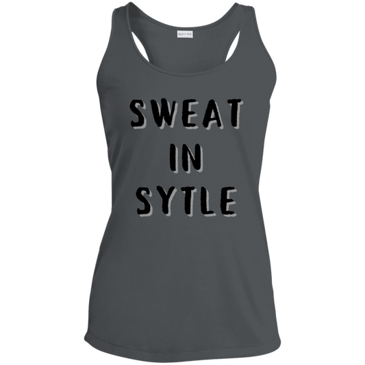 Sweat in Style - Ladies' Performance Racerback Tank