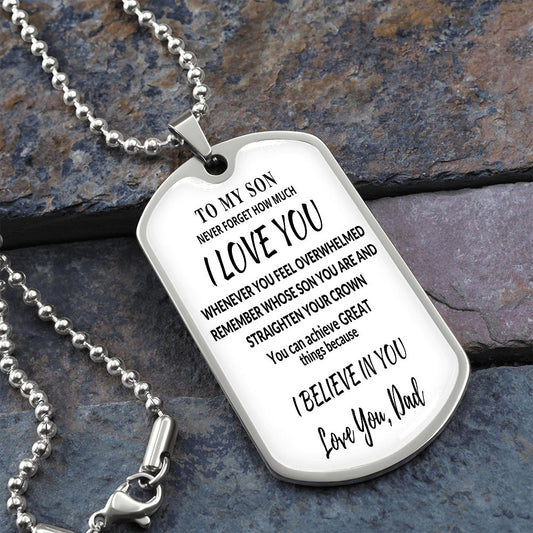 To My Son | I Believe In You Always
