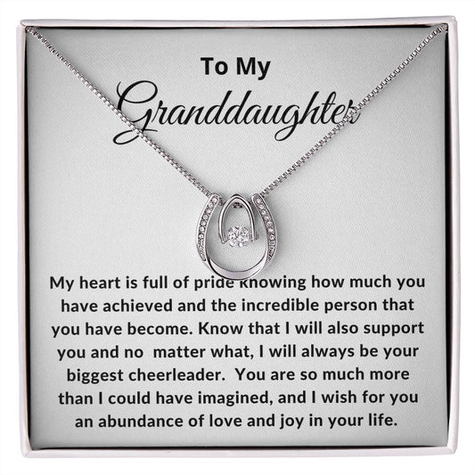 To My Granddaughter | I Am Your Greatest Cheerleader