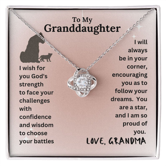 To My Granddaughter | I Wish You God's Strength