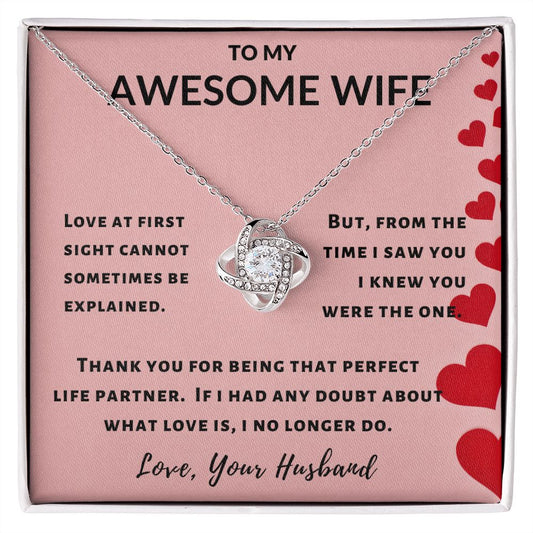 To My Awesome Wife | Thank You for Being My Perfect Life Partner