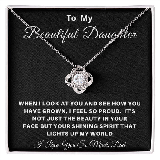 To My Beautiful Daughter | I Love Your Shining Spirit