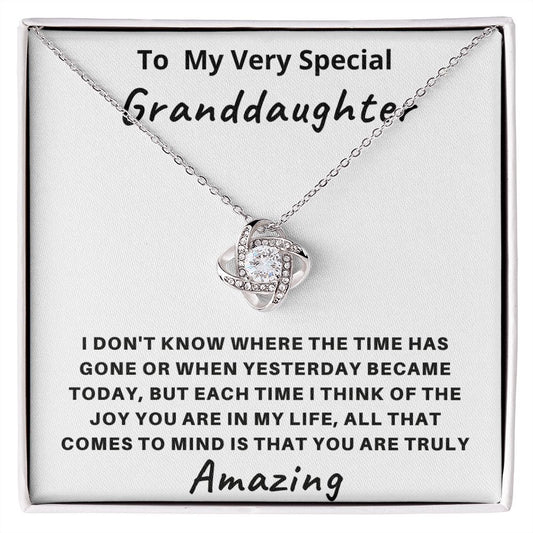 To My Very Special Granddaughter | You Bring Joy to My Life