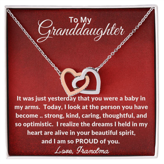 To My Granddaughter | I am Very Proud of You