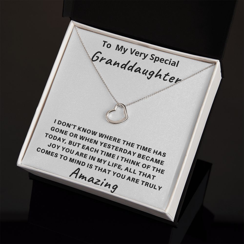 To My Very Special Granddaughter | You Are Truly Amazing