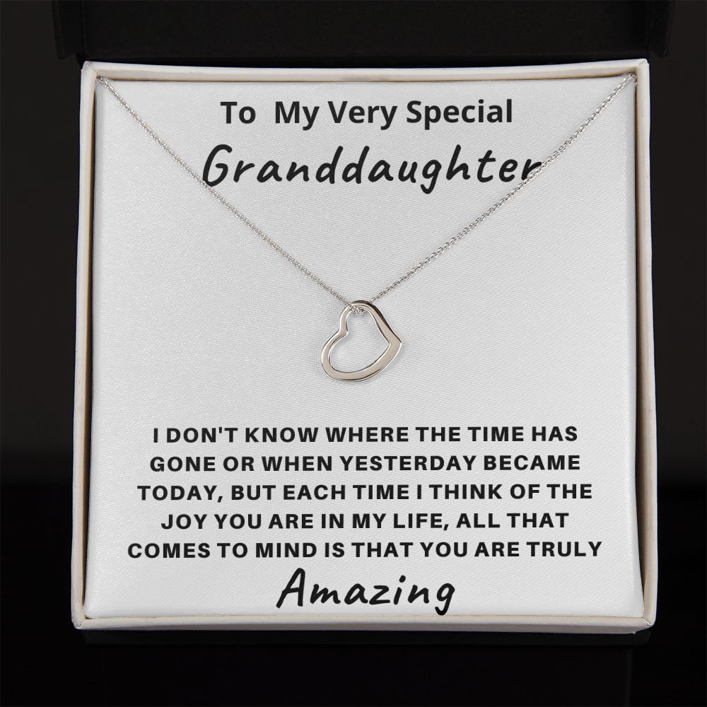 To My Very Special Granddaughter | You Are Truly Amazing