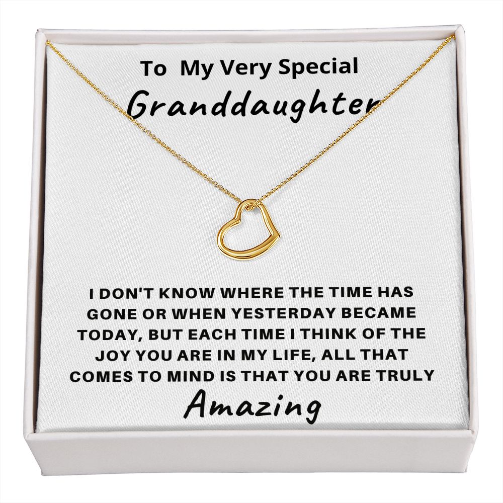 To My Very Special Granddaughter | You Are Truly Amazing