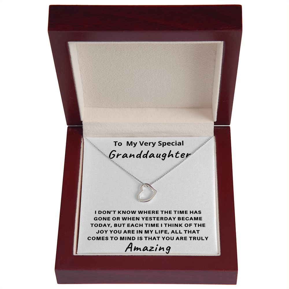 To My Very Special Granddaughter | You Are Truly Amazing