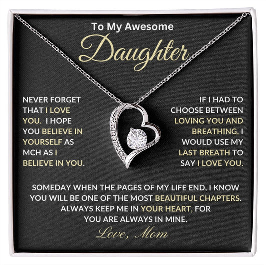 To My Awesome Daughter from Mom | You Are Always in My Heart